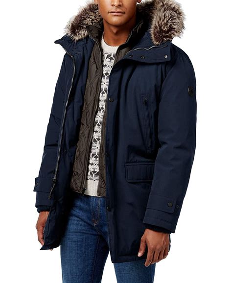 michael kors mens xl winter coats|Michael Kors Long coats and winter coats for Men .